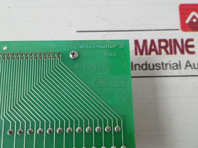 Weidmuller Rs-f 50 Terminal Block 412832-3