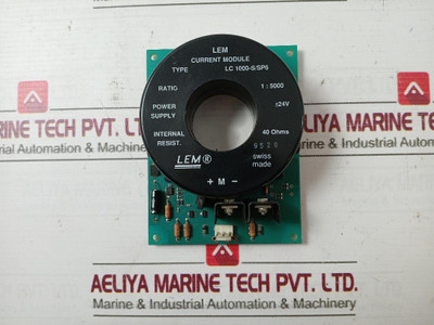 Lem Lc 1000-s/Sp6 Current Module Board F2C F1W 94V0 1:5000