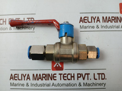 Festo Qh-1/2 Series J 2‑Way Brass Ball Valve 0-30 Bar Dn 15