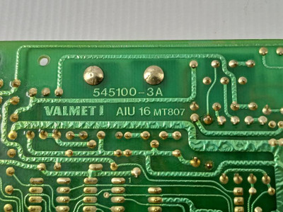 Valmet Aiu 16 Analog Input Unit 545100-3A, 545100-3B