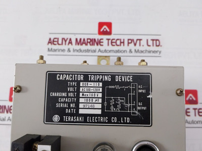 Terasaki Electric 0Qb-110 Capacitor Tripping Device Ac100-120V