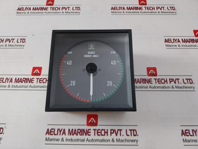 Anschutz Nb09-066-26 Degree Rudder Angle Indicator 10V