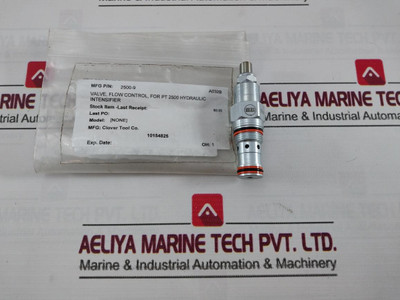 Sun 1E91 Valve Flow Control For Pt 2500-9 Hydraulic 10154825