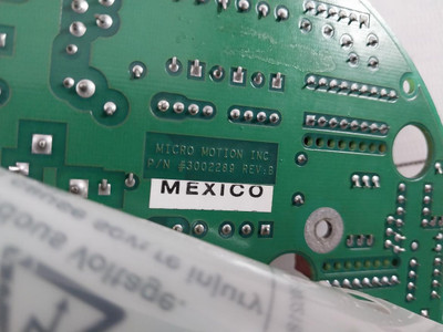 Micro Motion 3002289 Power Dc Printed Circuit Board Rl-5744 Rev.A