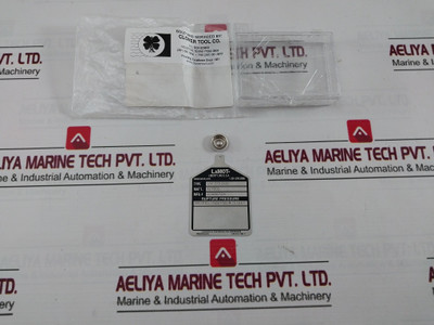 Lot Of 3X Lamot 1/4" Std (Aa) Rupture Pressure Disc 17500 Psig