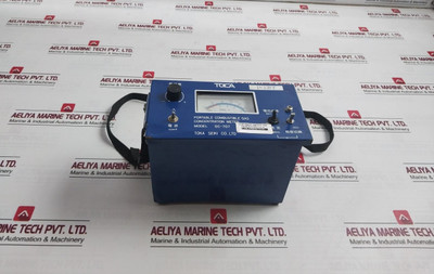 Toka Seiki Gc-707 Portable Combustible Gas Concentration M-740523-1Cba Class 2.5