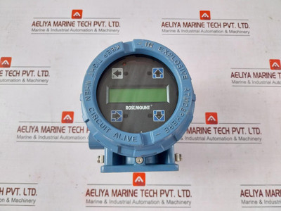 Rosemount 8750Wdmt1A1Ftsa010Ca1M4 Magnetic Flowmeter Rev.Ae 4-20 Ma 0-10000 Hz