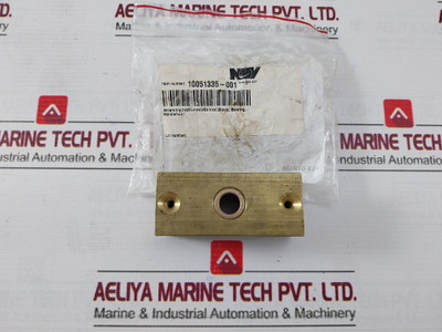 Nov 10051335-001 Instrument Control Bearing Block Handwheel