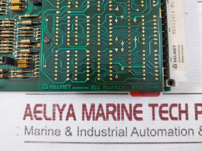 Valmet Automation M851241 M1 Bcu Binary Input Pcb Module Mt938 543616-4B 543619-