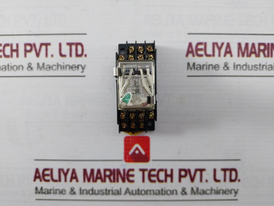 Omron My4N-d2 Miniature Power Relay With Base 24Vdc Iec255 Pyf14A 5A 240V~Ac1