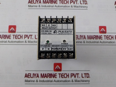 Pulsate Sensor & Automation Ux-24N-1A Sensor Relay Interface Module 230Vac 50Hz
