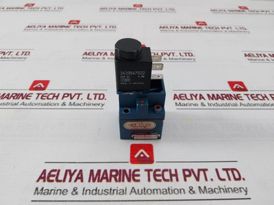 Rexroth 3722250220 Pneumatic Directional Valve 24V Dc 4.8W