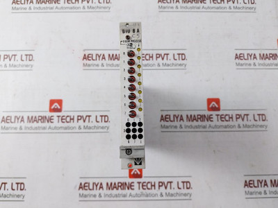 Valmet Automation Biu 8A Binary Input Unit M851222 M1/M8512221 M1
