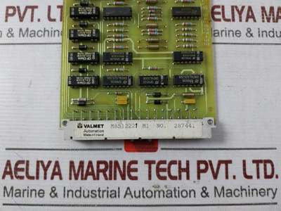 Valmet Automation Biu 8A Binary Input Unit M851222 M1/M8512221 M1