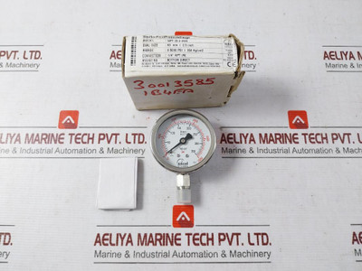 Excel En 837-1 Digital Pressure Gauge Wpt-25-2-2Nm 0-5000 Psi 63 Mm/2.5 Inch
