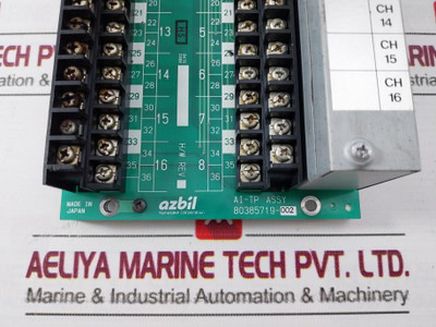 Azbil 80385719-002 Terminal Block Module Has-rtp11 H: F