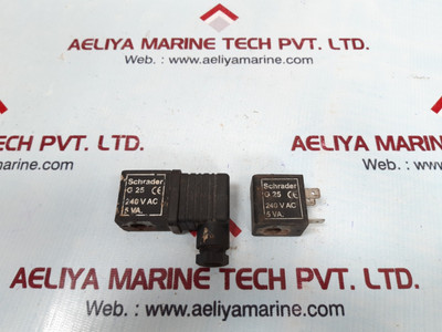 Schrader g 25 solenoid coil