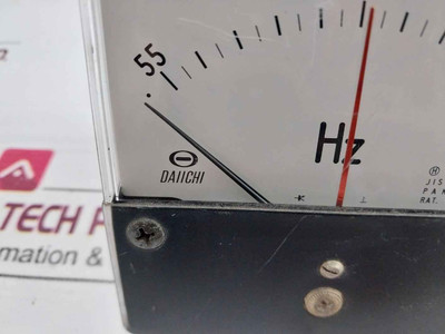 Daiichi Jis C 1102 Frequency Meter 55 To 65Hz Rat.110V