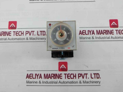 Omron H3Ba-8 Menics Timer Module With Base 0-10 Sec