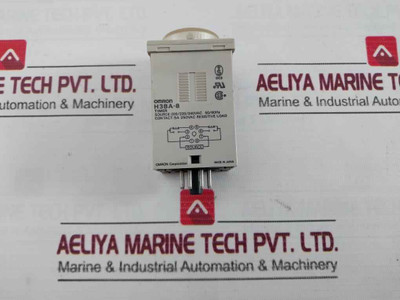 Omron H3Ba-8 Menics Timer Module With Base 0-10 Sec