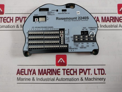Rosemount 2240S Multi Input Temperature Transmitter Pwb 9240040-070 D