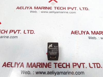 Fluid automation ch-1290 versoix solenoid valve coil Fluid automation ch-1290 versoix solenoid valve coil