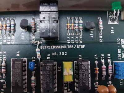 Rolf Janssen 232 Pcb Module For Operating Engine 3+4 0.5-30 Sec