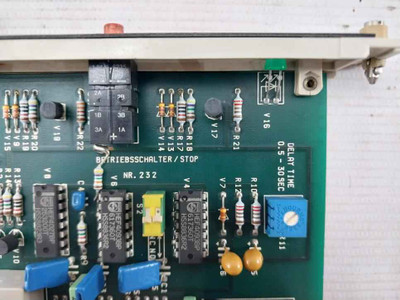 Rolf Janssen 232 Module Printed Circuit Board 0.5-30 Sec