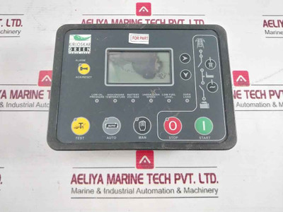 Kirloskar Green Kg 545 Generator Controller 300Vac 0-100 Hz (Not Working)