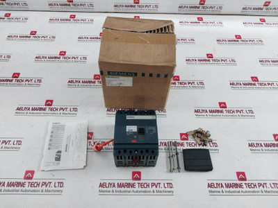 Siemens 3Vt8032-1Aa04-2Ga2 Molded Case Circuit Breaker 4 Pole 25Ka Vt63N 75% Icu