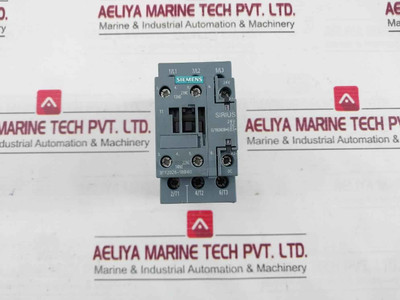 Siemens 3Rt2026-1Bb40 Power Contactor 24V Dc 690V 40A
