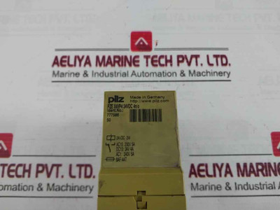 Pilz 777586 Safety Relay Module Pze X4Vp4 24Vdc 4N/O