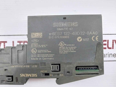Siemens 6Es7 132-4Bd32-0Aa0 Simatic S7 Digital Input Electronic Module Assy 4A