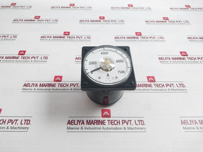 Toyo Keiki Sevf-11 Ammeter 0-7500A Chj19318 Class 1.5 Nh-265D