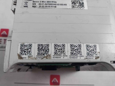 Lucy Electric Gemini 3 Mini 3Sw Rtue Remote Terminal Unit (Rtu) 18-60 Vdc Sw