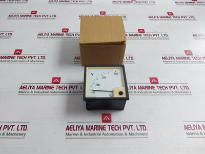 Rishabh 0-600V Analog Voltmeter 850V 12015