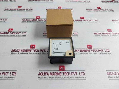 Rishabh 0-600V Analog Voltmeter 850V 12015