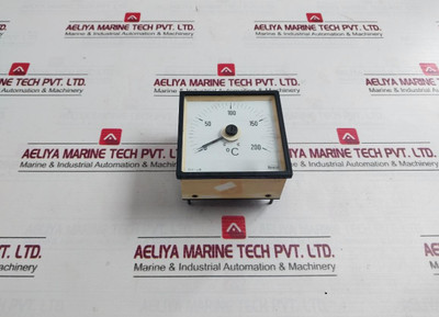 Crompton 0-200°C Analog Temperature Meter