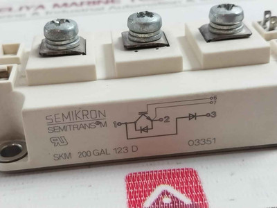 Semikron Skm 200 Gal 123 D Igbt Module Semitrans M