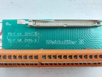 Weidmuller Rs-f 64 2247.6 Interface Module 412906-5