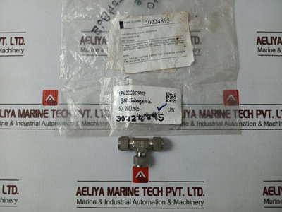 Swagelok 316 A92 Union Tee 38 Tube Fitting 316 A92316 A22 1930472-06