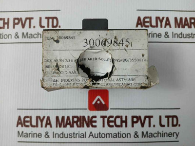 Aker Solutions 3550010 Indexing Block Astm A36