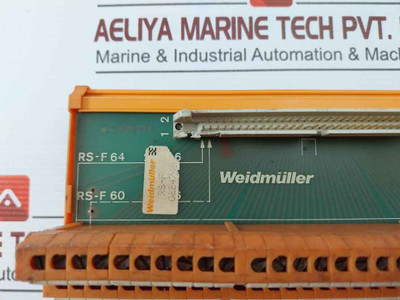 Weidmuller 412906-2 Interface Module Rs-f 64 2247.6 022474