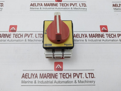 Schneider Electric V3 Emergency Stop Switch Disconnector 5060Hz 63A 22Kw690V