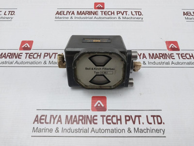 Boll & Kirch 4.36.1 Differential Pressure Indicator 20908 20914 20 Mws