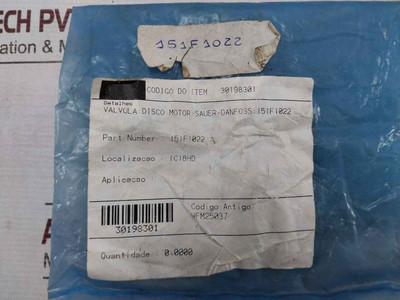 Sauer-danfoss 151F1022 Disc Valve