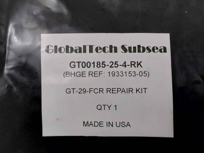 Globaltech Subsea Gt00185-25-4-rk Repair Kit For Gt‑29‑Fcr Connector Mux Pod