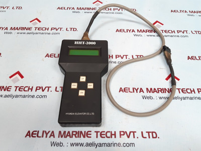 Hyundai hht-2000 elevator test tool Hyundai hht-2000 elevator test tool