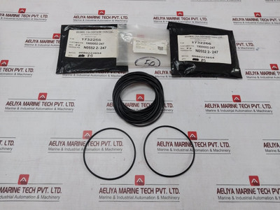 Lot of 5X Parker N0552 2-247 O-Ring GEN-II MUX REV F2