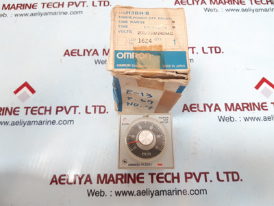 Omron h3bh-8 timer 200/220/240vac Omron h3bh-8 timer 200/220/240vac